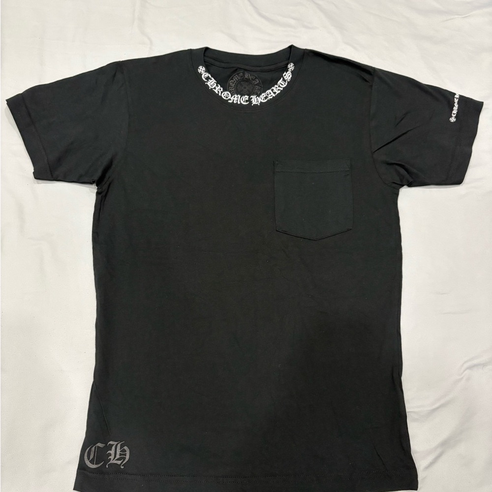 Chrome Hearts Black Short Sleeve Tee